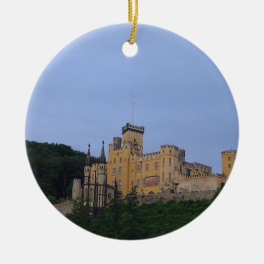 Ornement En Céramique Château Stolzenfels (Devant)