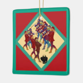 Ornement En Céramique Chats Douze Jours De Noël 11 Pipers (Gauche)