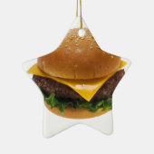 Ornement En Céramique Cheeseburger (Droite)
