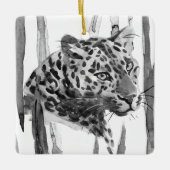 Ornement En Céramique Cheetah Portrait (Devant)