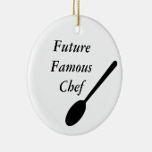 Ornement En Céramique Chef célèbre d'avenir (Droite)