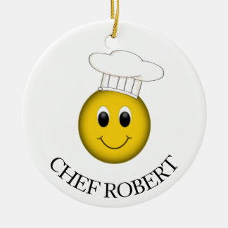 Ornement En Céramique Chef de visage personnalisé