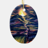 Ornement En Céramique Chemin de la vie Prière (Dos)