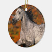 Ornement En Céramique Cheval arabe : Automne 1 (Gauche)