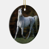 Ornement En Céramique Cheval arabe courant 1 (Droite)