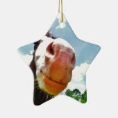 Ornement En Céramique Cheval souriant (Droite)