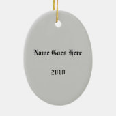 Ornement En Céramique Chevalier peignant à cheval (Dos)