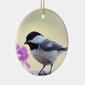Ornement En Céramique Chickadee (Droite)