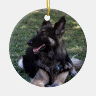 Ornement En Céramique Chien de berger allemand