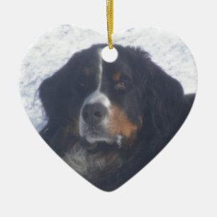 Ornement En Céramique Chien de montagne de Bernese