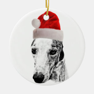 Ornement En Céramique Chien de whippet