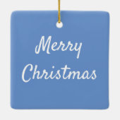 ORNEMENT EN CÉRAMIQUE CHINCOTEAGUE NOËL PONIES, BELLES ET JOUETS SLEIGH (Dos)