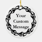 Ornement En Céramique Chinois de casse-noix (Dos)