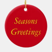 Ornement En Céramique Chiwawa bronzage et blanc (Dos)