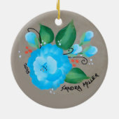 ORNEMENT EN CÉRAMIQUE CHOWLIDAY DANS KAUAI (Dos)