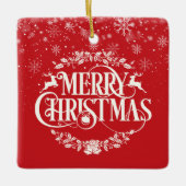 Ornement En Céramique Christmas Aunt, Auntie Definition Script Holidays (Devant)