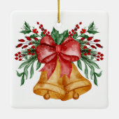 Ornement En Céramique Christmas Bells (Dos)