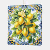 Ornement En Céramique Christmas Italian Lemons Ornament (Gauche)