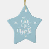 Ornement En Céramique Christmas Ornament Joy to the World (Droite)