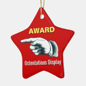 Ornement En Céramique Christmas Tree Gag Gift (Gauche)