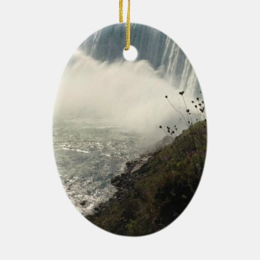 ORNEMENT EN CÉRAMIQUE CHUTES DU NIAGARA (Dos)