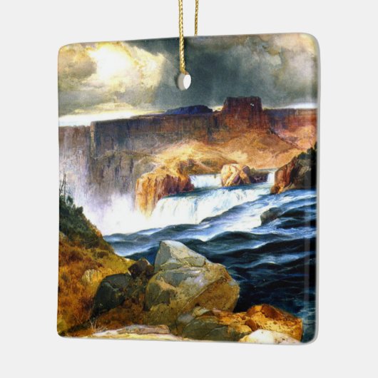 Ornement En Céramique Chutes Shoshone, Rivière Snake, Idaho (Gauche)