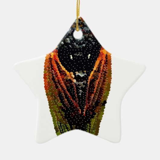 Ornement En Céramique Cigale (Devant)