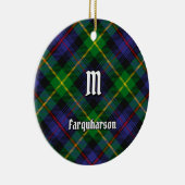 Ornement en céramique Clan Farquharson Tartan (Droite)