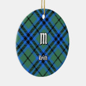 Ornement en céramique Clan Keith Tartan (Droite)