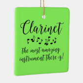 Ornement En Céramique Clarinet Extraordinaire (Droite)
