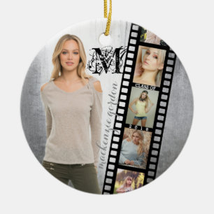 Ornement En Céramique Classe de cadre de photo de diplômé de portrait 