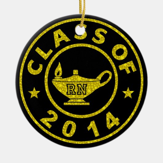 Ornement En Céramique Classe de RN 2014 (Devant)