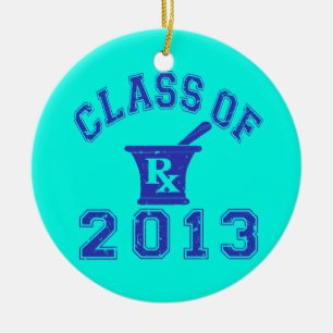 Ornement En Céramique Classe du pharmacien 2013