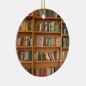 Ornement En Céramique Classic book shelf pattern (Droite)