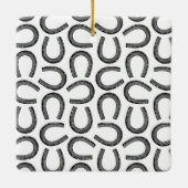 Ornement En Céramique Classique des fers à cheval d'antiquité COULEUR PE (Dos)