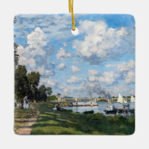 Ornement En Céramique Claude Monet - Le Bassin à Argenteuil