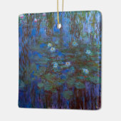 Ornement En Céramique Claude Monet - Lys d'Eau Bleue (Gauche)