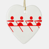 Ornement En Céramique Club d'aviron (Droite)