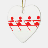 Ornement En Céramique Club d'aviron (Gauche)