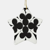 Ornement En Céramique Clubs (Droite)