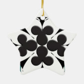 Ornement En Céramique Clubs (Dos)