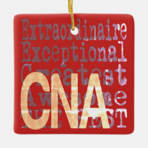 Ornement En Céramique CNA Extraordinaire