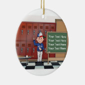 Ornement En Céramique Coach, Baseball - Homme (Droite)