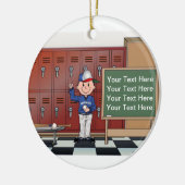 Ornement En Céramique Coach, Baseball - Homme (Gauche)