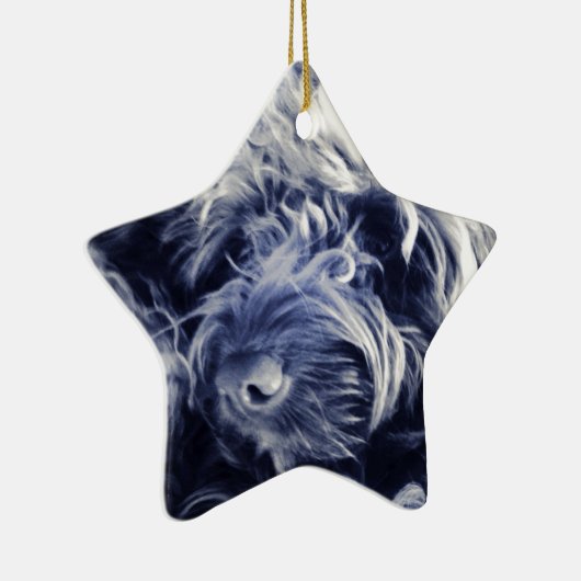 Ornement En Céramique Cockapoo (Droite)