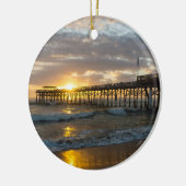 Ornement En Céramique Cocoa Pier 1er lever du soleil 2017 (Gauche)