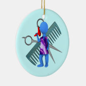 Ornement En Céramique coiffeur (Droite)