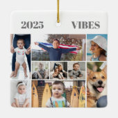 Ornement En Céramique Collage photo 9 (Dos)