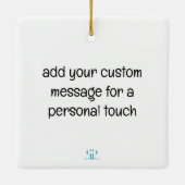 Ornement En Céramique Collection de pêche (Dos)