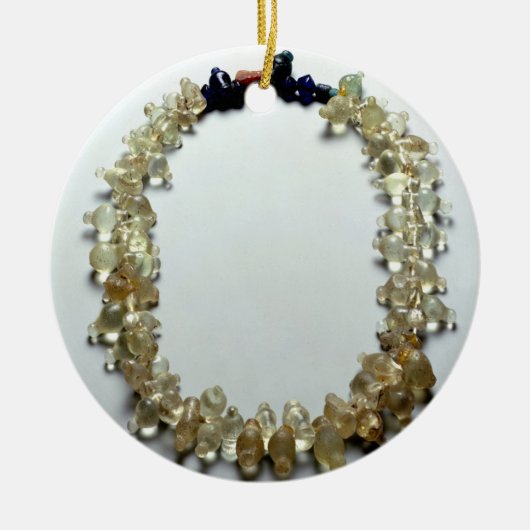 Ornement En Céramique Collier, de Pritlury, âge de fer, 4ème siècle (Devant)